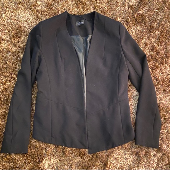 Topshop Open Front Maternity Blazer - Picture 2 of 4